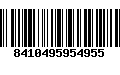 Código de Barras 8410495954955