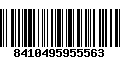 Código de Barras 8410495955563