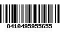 Código de Barras 8410495955655