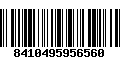 Código de Barras 8410495956560