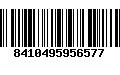 Código de Barras 8410495956577