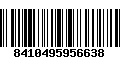 Código de Barras 8410495956638