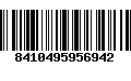 Código de Barras 8410495956942