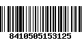 Código de Barras 8410505153125