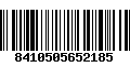 Código de Barras 8410505652185