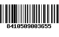 Código de Barras 8410509003655