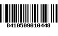 Código de Barras 8410509010448