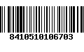 Código de Barras 8410510106703