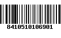 Código de Barras 8410510106901