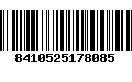 Código de Barras 8410525178085