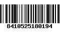 Código de Barras 8410525180194