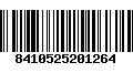 Código de Barras 8410525201264