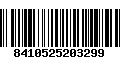 Código de Barras 8410525203299