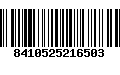 Código de Barras 8410525216503