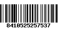 Código de Barras 8410525257537