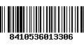 Código de Barras 8410536013306