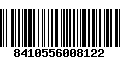 Código de Barras 8410556008122