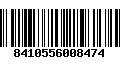 Código de Barras 8410556008474