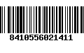 Código de Barras 8410556021411