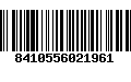 Código de Barras 8410556021961