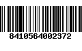 Código de Barras 8410564002372