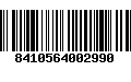 Código de Barras 8410564002990