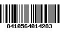 Código de Barras 8410564014283