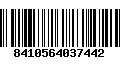 Código de Barras 8410564037442