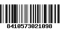 Código de Barras 8410573021098