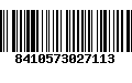 Código de Barras 8410573027113