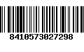 Código de Barras 8410573027298