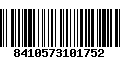 Código de Barras 8410573101752