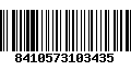 Código de Barras 8410573103435