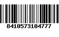 Código de Barras 8410573104777