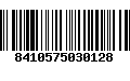 Código de Barras 8410575030128