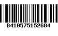 Código de Barras 8410575152684