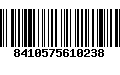 Código de Barras 8410575610238