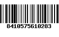 Código de Barras 8410575610283