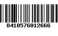 Código de Barras 8410576012666