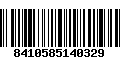 Código de Barras 8410585140329