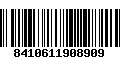 Código de Barras 8410611908909