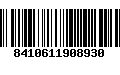 Código de Barras 8410611908930