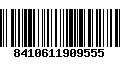 Código de Barras 8410611909555