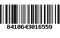 Código de Barras 8410643016559