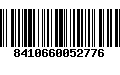 Código de Barras 8410660052776