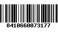 Código de Barras 8410660073177