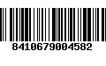 Código de Barras 8410679004582