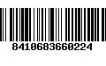 Código de Barras 8410683660224