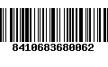 Código de Barras 8410683680062