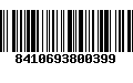 Código de Barras 8410693800399